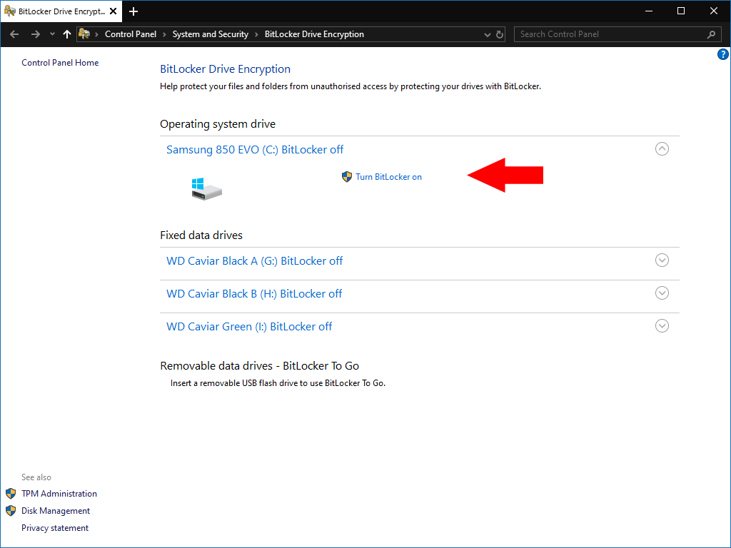 Introducción a BitLocker, la herramienta de cifrado de disco completo incorporada de Windows 10