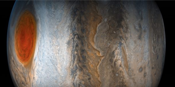 Increíble fondo de pantalla de júpiter de NASA Junocam