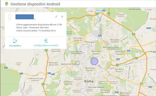 Gestión de dispositivos Android