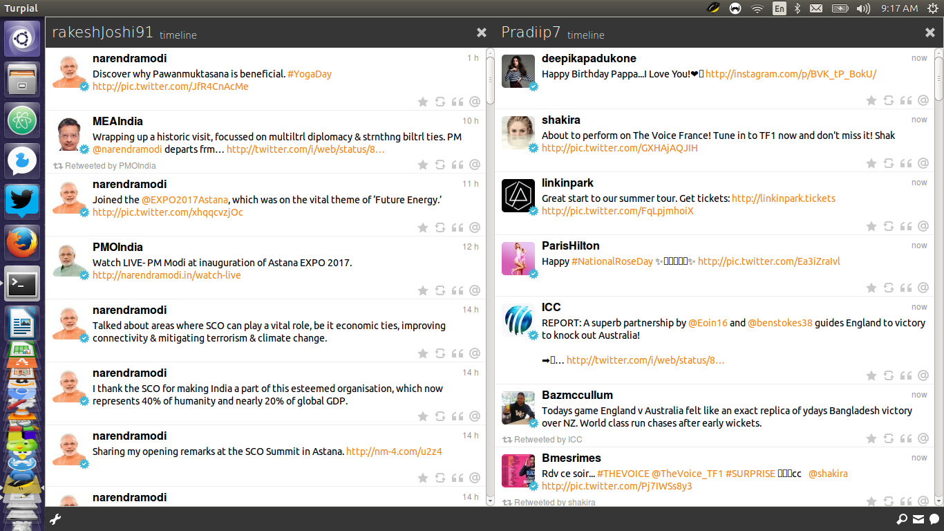 pantalla de inicio trupial
