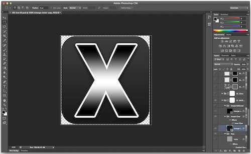 Crear un icono de marcador de iOS