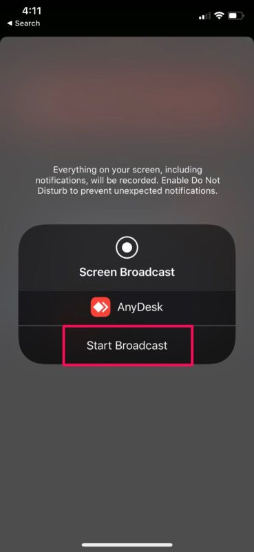 Cómo compartir la pantalla de iPhone y iPad con AnyDesk