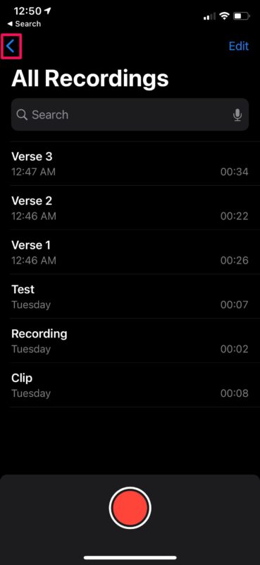 Cómo almacenar notas de voz en carpetas en iPhone