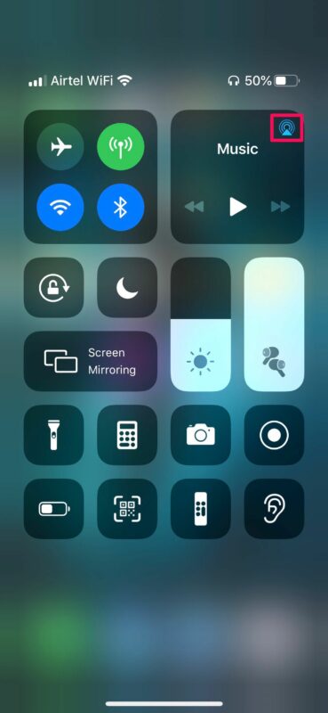 Cómo compartir audio y música con AirPods en iPhone