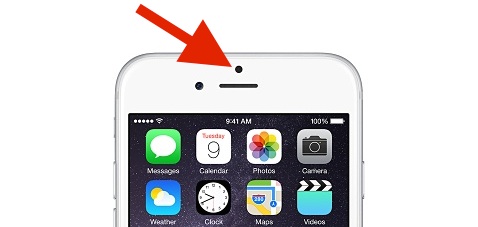 Sensor de proximidad en iPhone