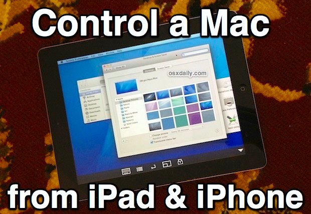 control-mac-de-ipad-iphone Acceda y controle de forma remota una Mac desde su iPad, iPhone o iPod touch