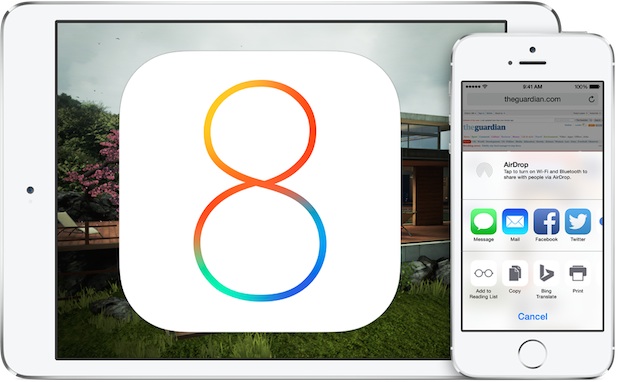 iOS 8.3 final disponible para actualización