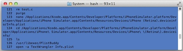 Descubriendo los comandos de Terminal más utilizados con historial