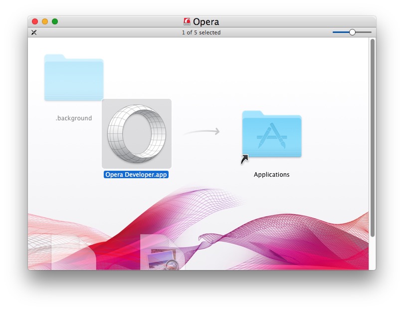 Instale OPERA en su Mac