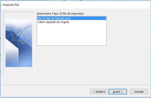 Archivo de datos de Outlook