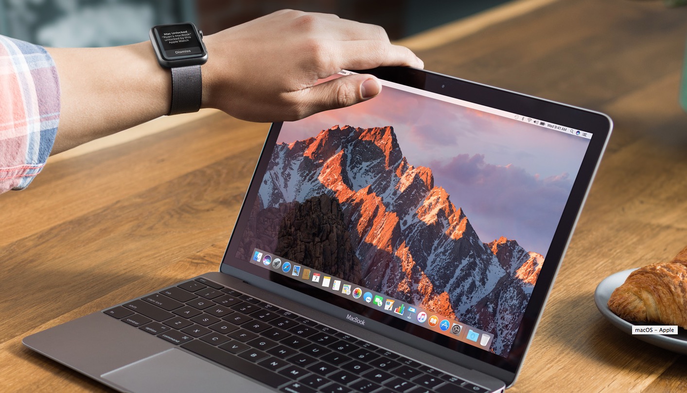 Desbloqueo de una Mac con Apple Watch