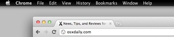 Barra de menú oscura para Mac OS X