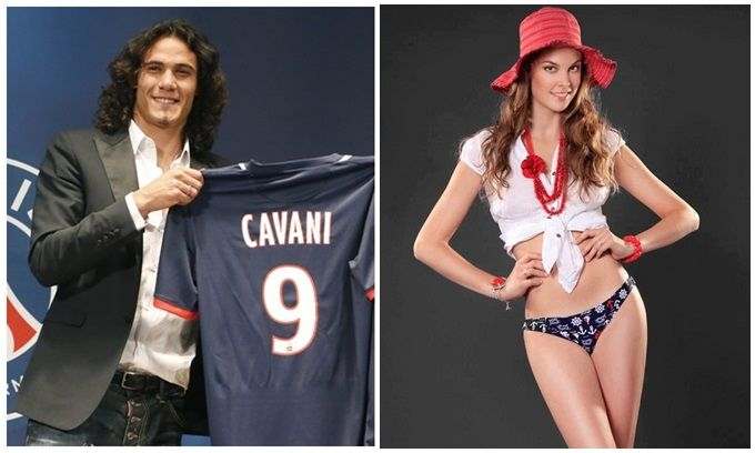 Cavani y Micaela Orsi