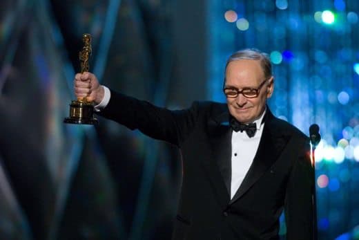 Ennio Morricone gana el Oscar