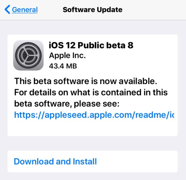 Descarga beta pública de iOS 12 disponible