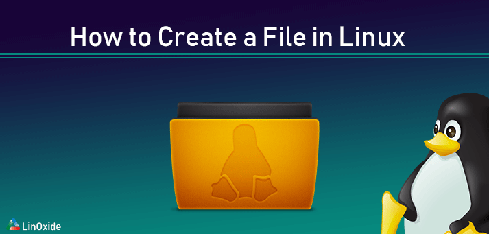 linux crear archivo