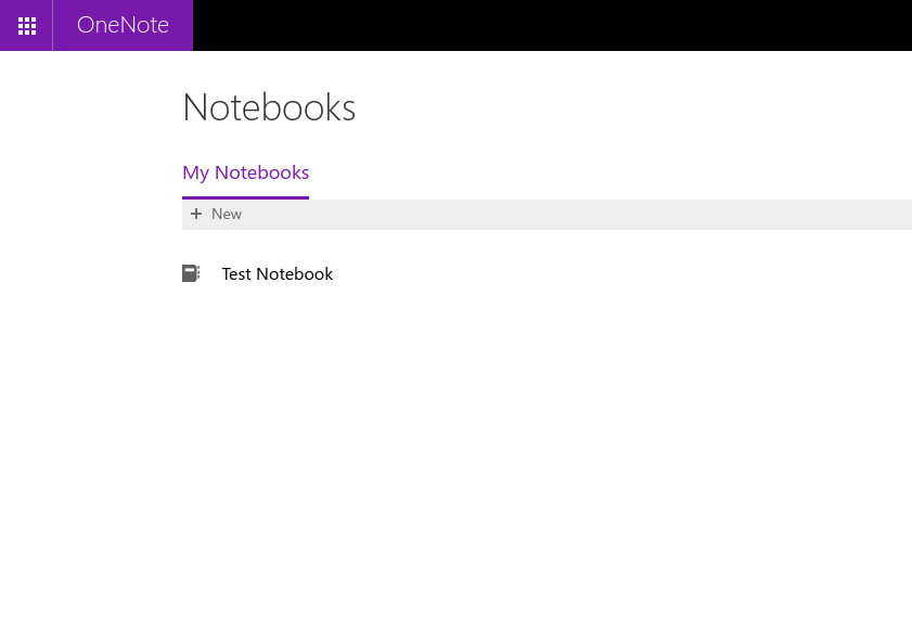 Captura de pantalla para cambiar el nombre de un cuaderno de OneNote a través de OneDrive