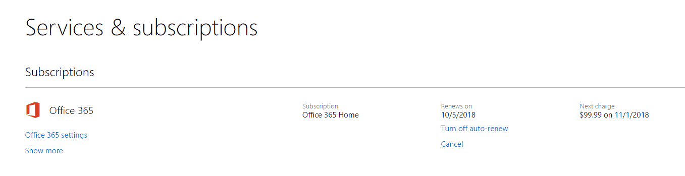 Actualización de Office 365 personal a hogar 01