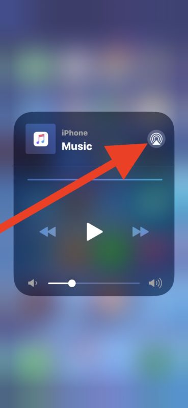 Cómo acceder a los comandos de audio de AirPlay en iOS