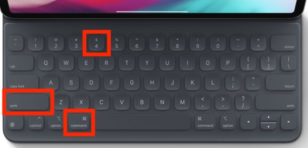 Cómo tomar capturas de pantalla con el teclado del iPad e ir directamente a Markup