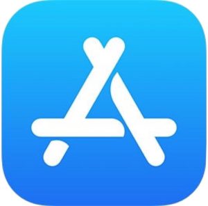 Logotipo de App Store en iOS