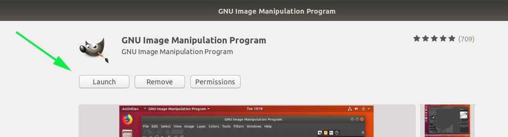 Inicie el editor de imágenes GIMP