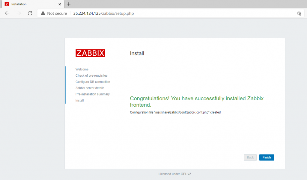 Instale Zabbix Server en Ubuntu