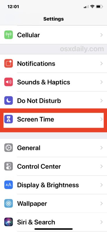 Cómo limitar el uso de redes sociales en iOS con duración de pantalla