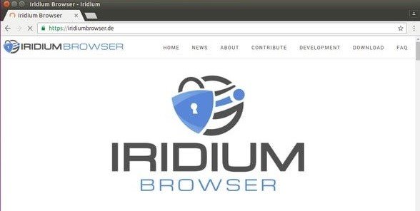 navegador web iridium