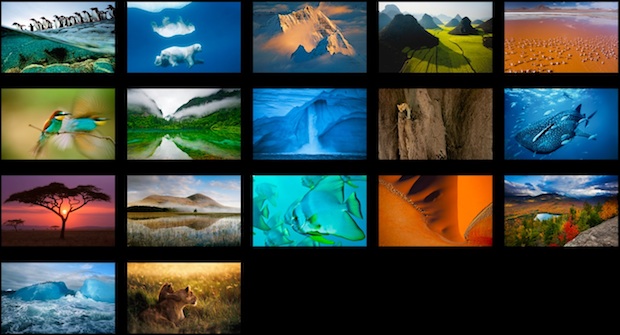 Fondos de pantalla de National Geographic ocultos en OS X