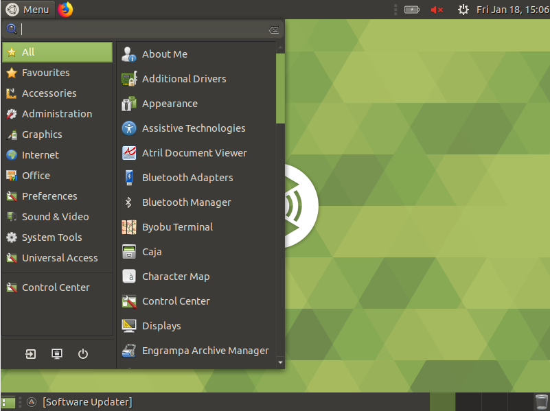 instalar el escritorio mate-core en ubuntu 18.04