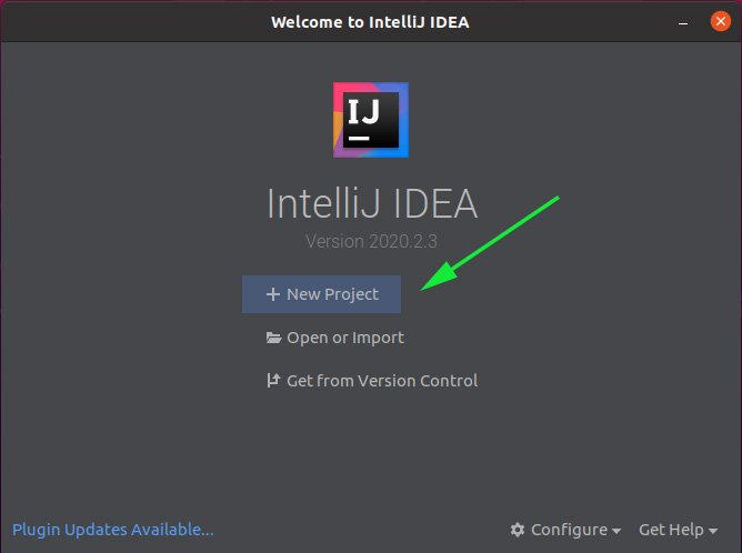 Crea un nuevo proyecto en IntelliJ