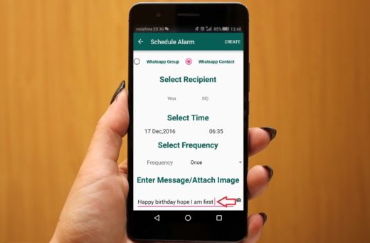 cómo programar el envío de mensajes con WhatsApp