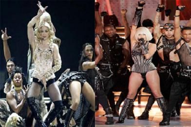 Madonna y Lady Gaga