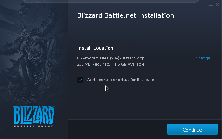 Instalar Blizzard battle.net