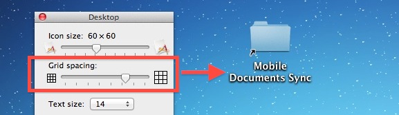 Mostrar los nombres completos de los archivos en el escritorio de Mac