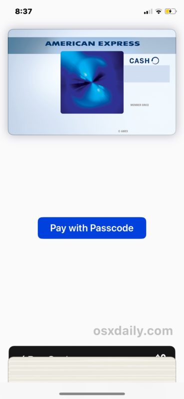 Apple Pay aparece en la pantalla de bloqueo del iPhone X 