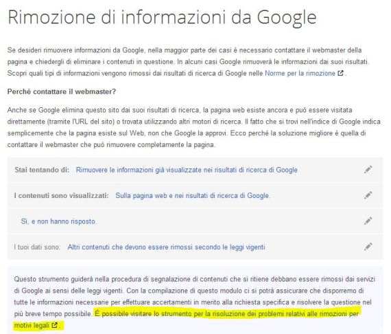 Eliminar información de Google