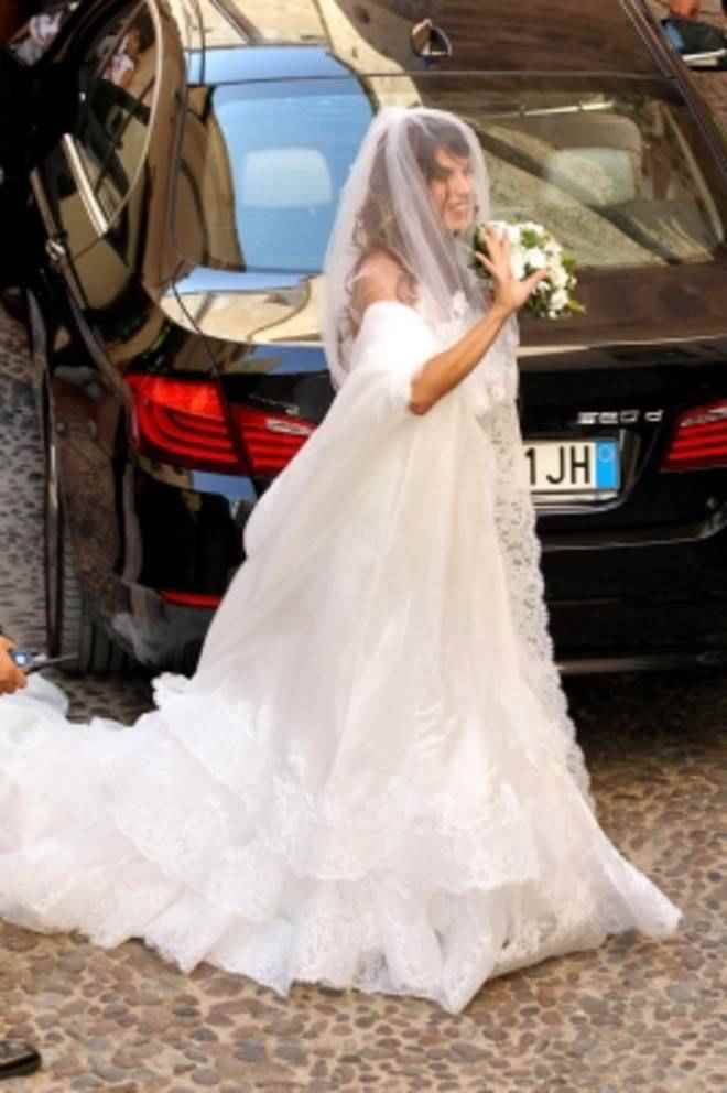 Elisabetta Canalis se casó