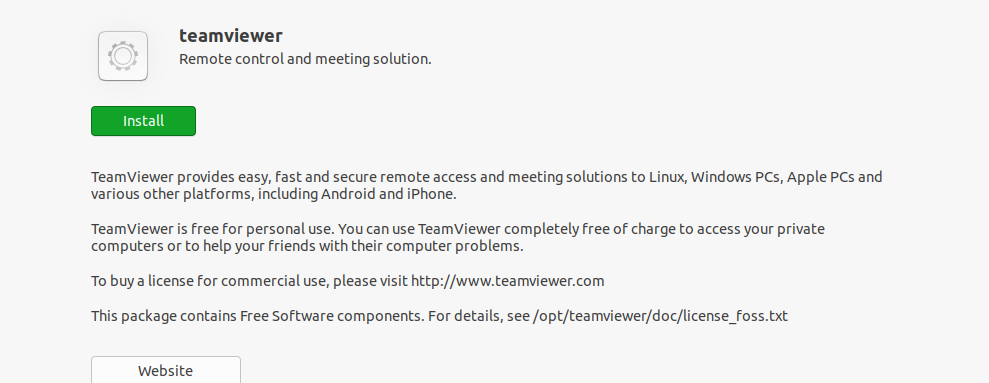 instalar teamviewer en ubuntu