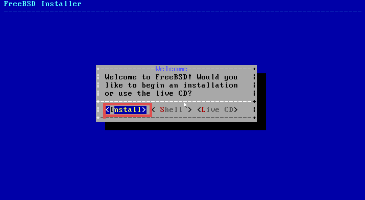 Instalar FreeBSD