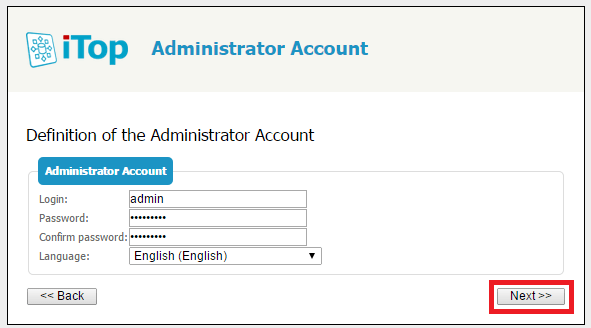 Cuenta de administrador