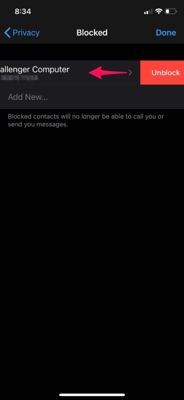 Cómo bloquear y desbloquear a alguien en WhatsApp para iPhone