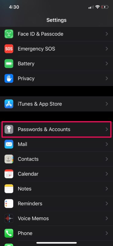 Cómo eliminar contraseñas y cuentas antiguas en iPhone y iPad