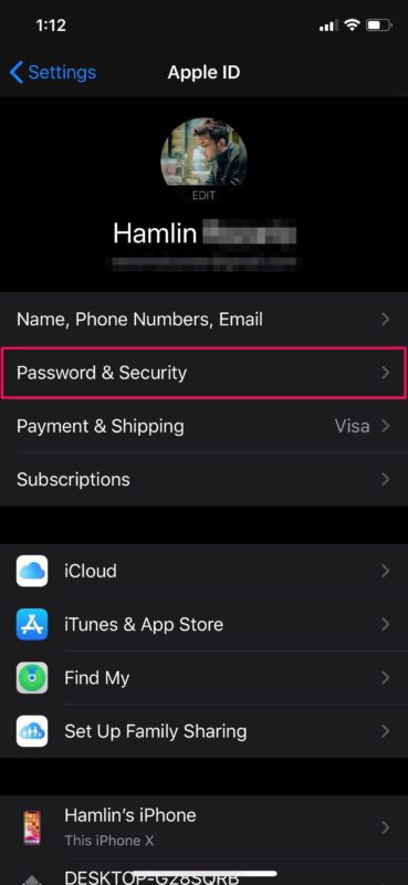 Cómo cambiar la contraseña de ID de Apple en iPhone