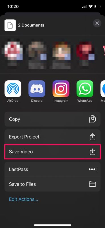 Cómo combinar videos de iPhone y iPad con iMovie