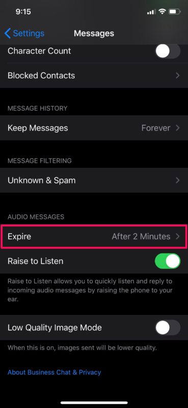 Cómo guardar mensajes de audio en iPhone y iPad