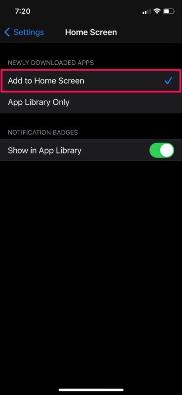 Puede deshabilitar la biblioteca de aplicaciones en iOS 14
