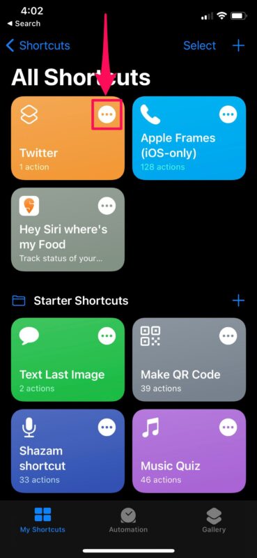 Cómo cambiar los íconos de la aplicación en iOS 14 con atajos