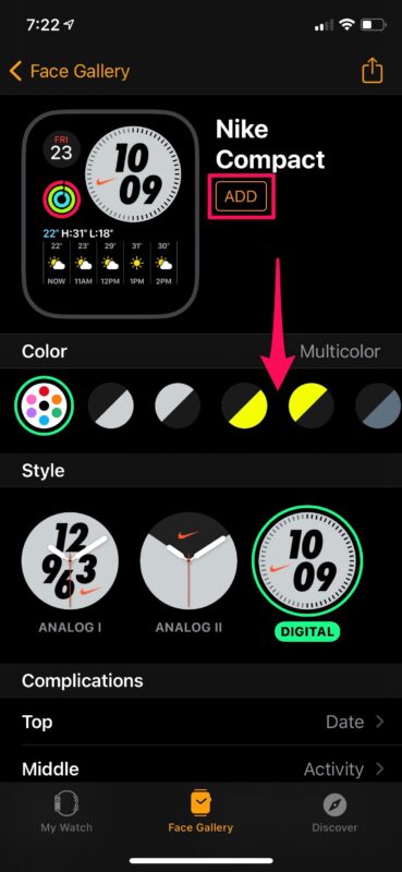 Cómo configurar Watch Watch para Apple Watch en iPhone